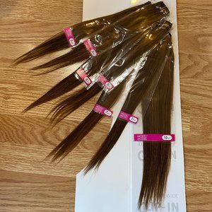 #45 MODELMODEL CLIP 100% HUMAN HAIR EXTENSIONS 14"